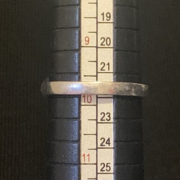 Sterling Silver and Ametrine (Citrine-Amethyst) Ring Size 9.75 Vintage - Picture 10 of 10